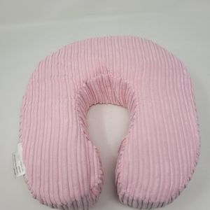 Sensation Cushions Pink Corduroy Neck Pillow